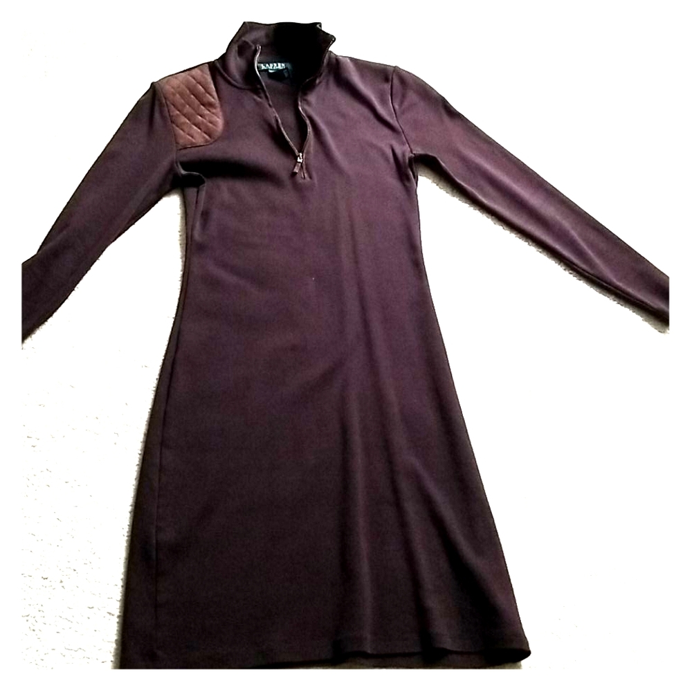 Long sleeve cotton dress